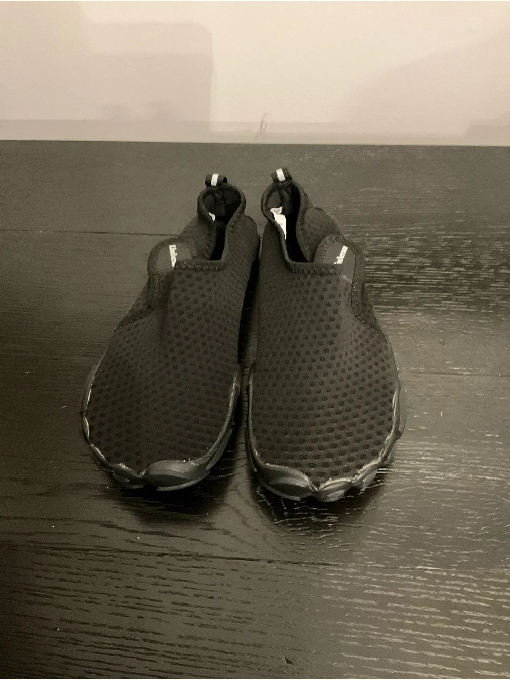 Kids Slip-On Mesh Water Shoes - Black
